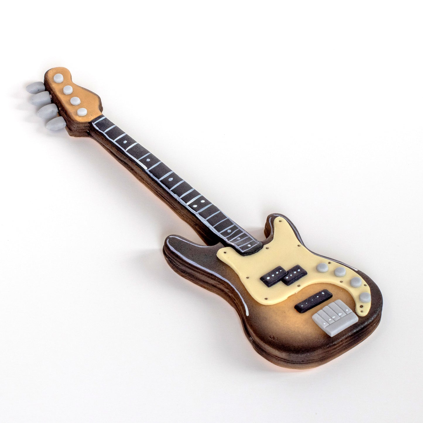 Edible Fondant Bass Guitar and Amp Cake Topper