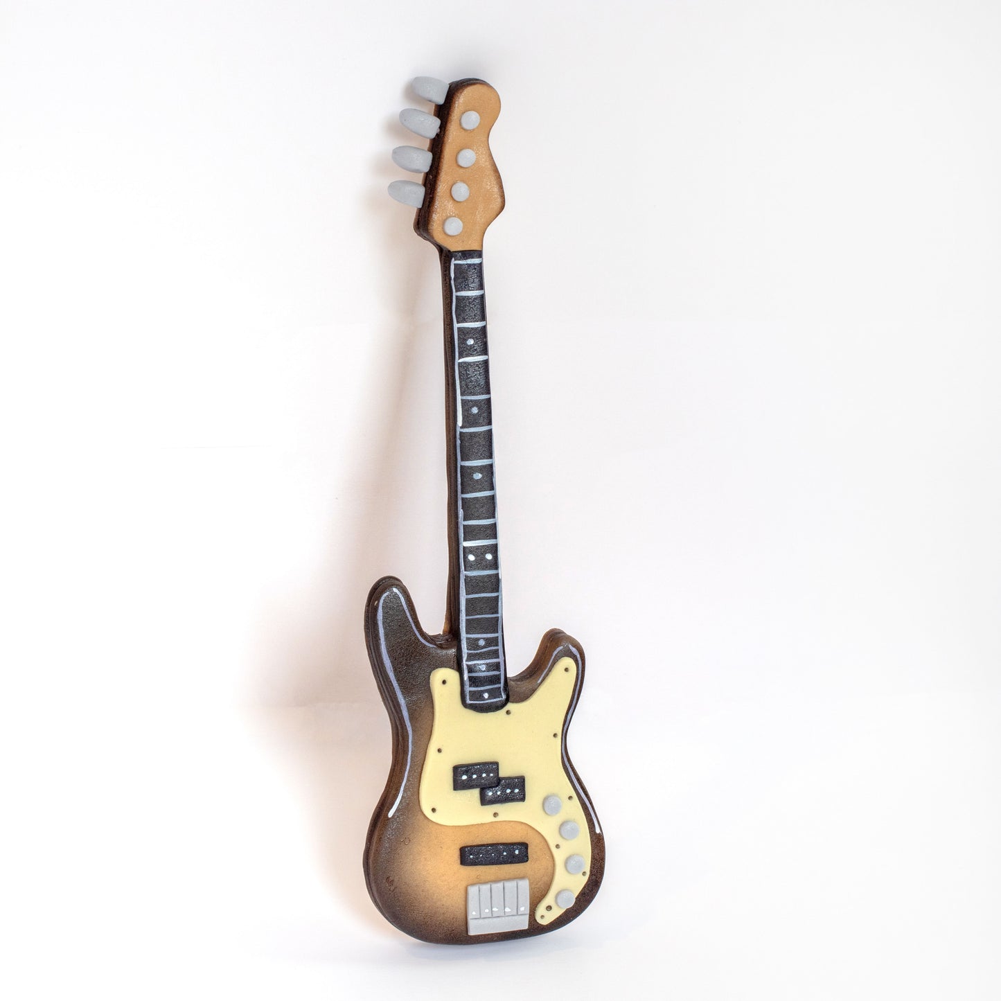 Edible Fondant Bass Guitar and Amp Cake Topper