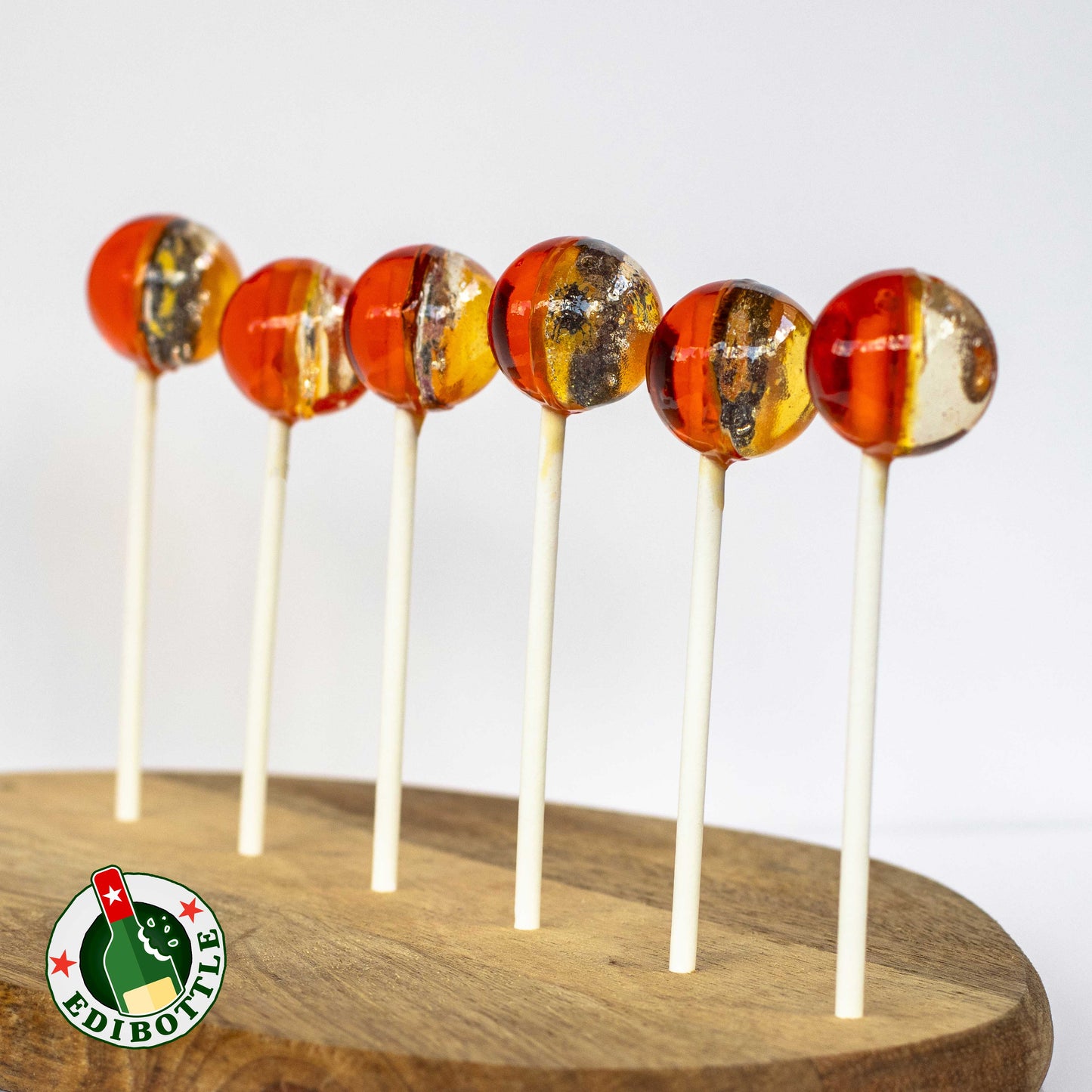Halloween Gourmet Lollipops - 6 Piece Handmade Set by EdiBottle™