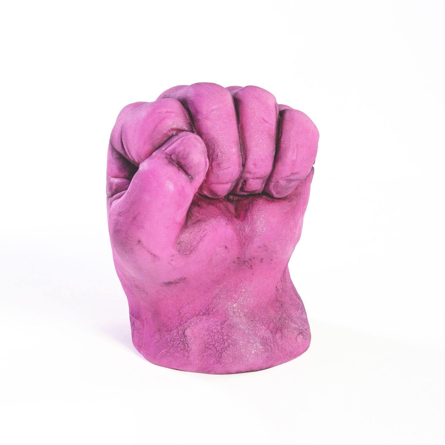 Edible Fondant Pink Fist Cake Topper