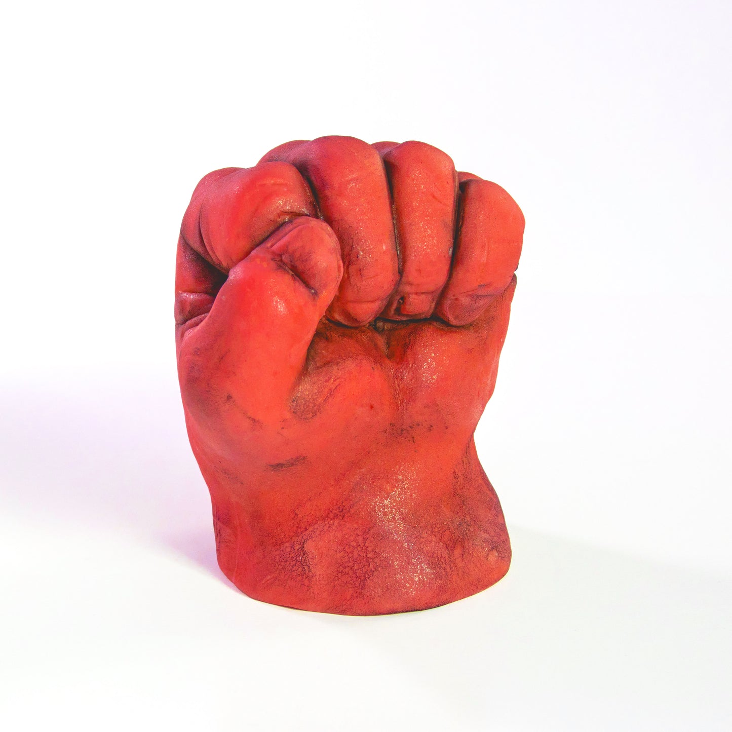 Edible Fondant Red Fist Cake Topper