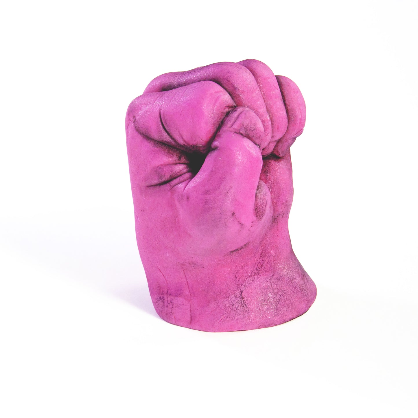 Edible Fondant Pink Fist Cake Topper