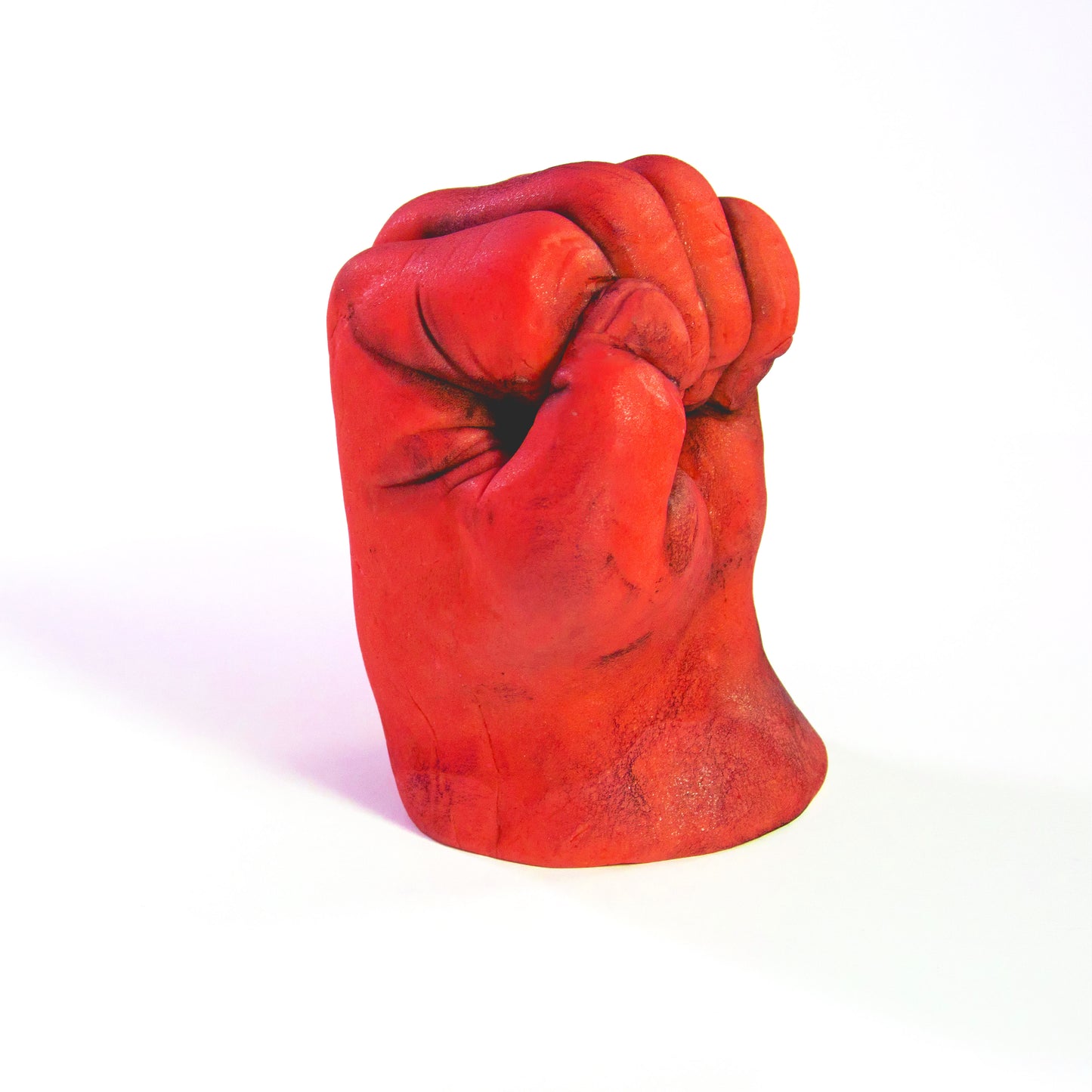 Edible Fondant Red Fist Cake Topper