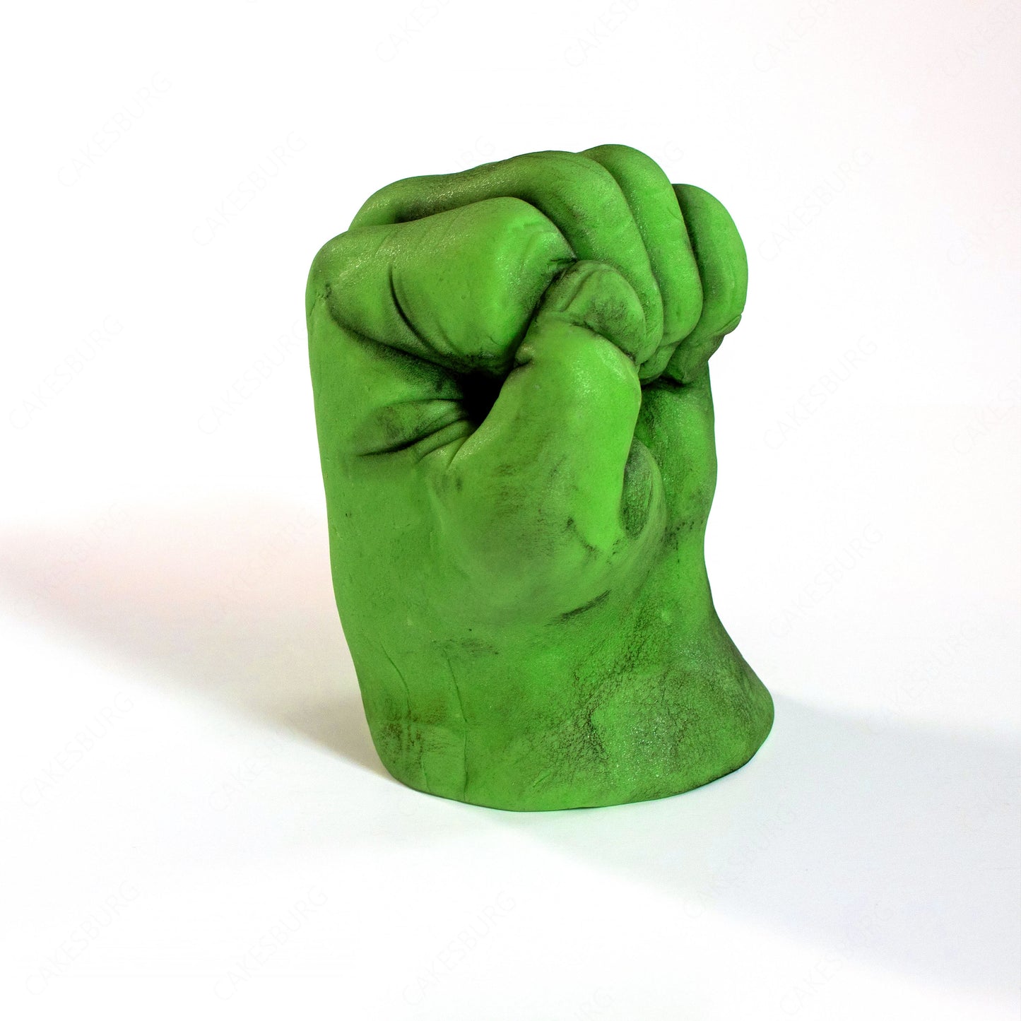 Edible Fondant Green Fist Cake Topper