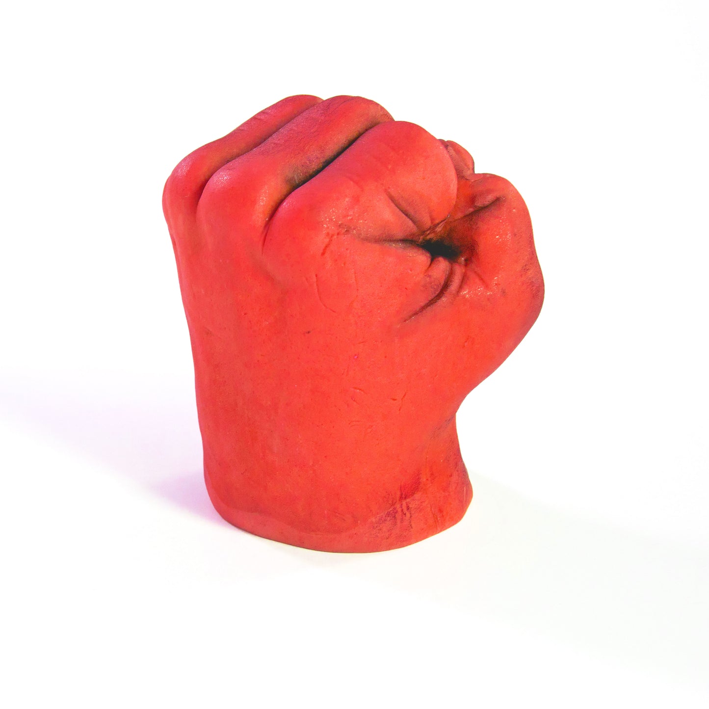 Edible Fondant Red Fist Cake Topper