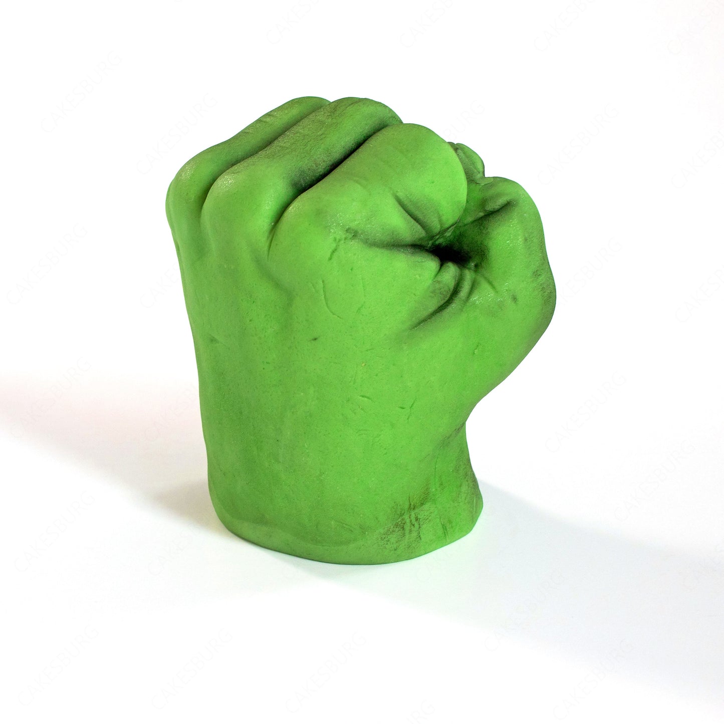 Edible Fondant Green Fist Cake Topper
