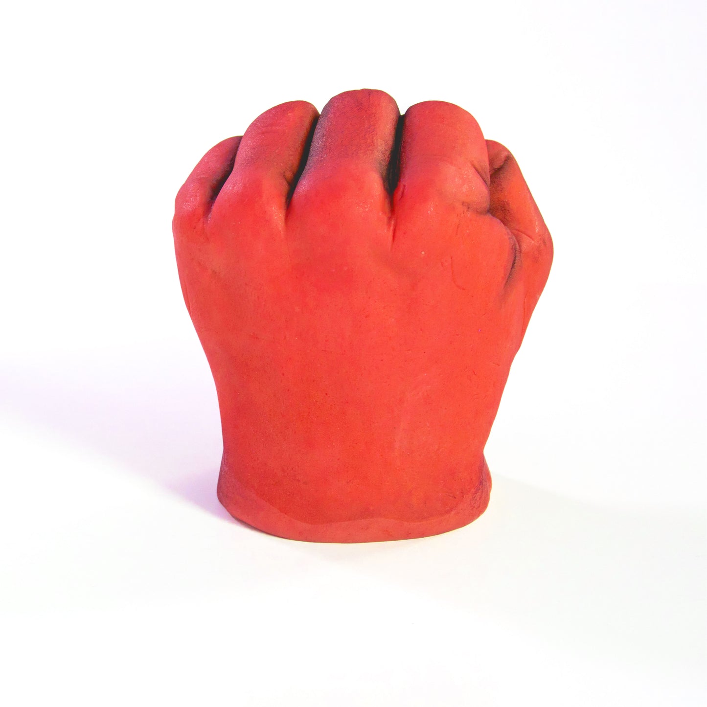 Edible Fondant Red Fist Cake Topper