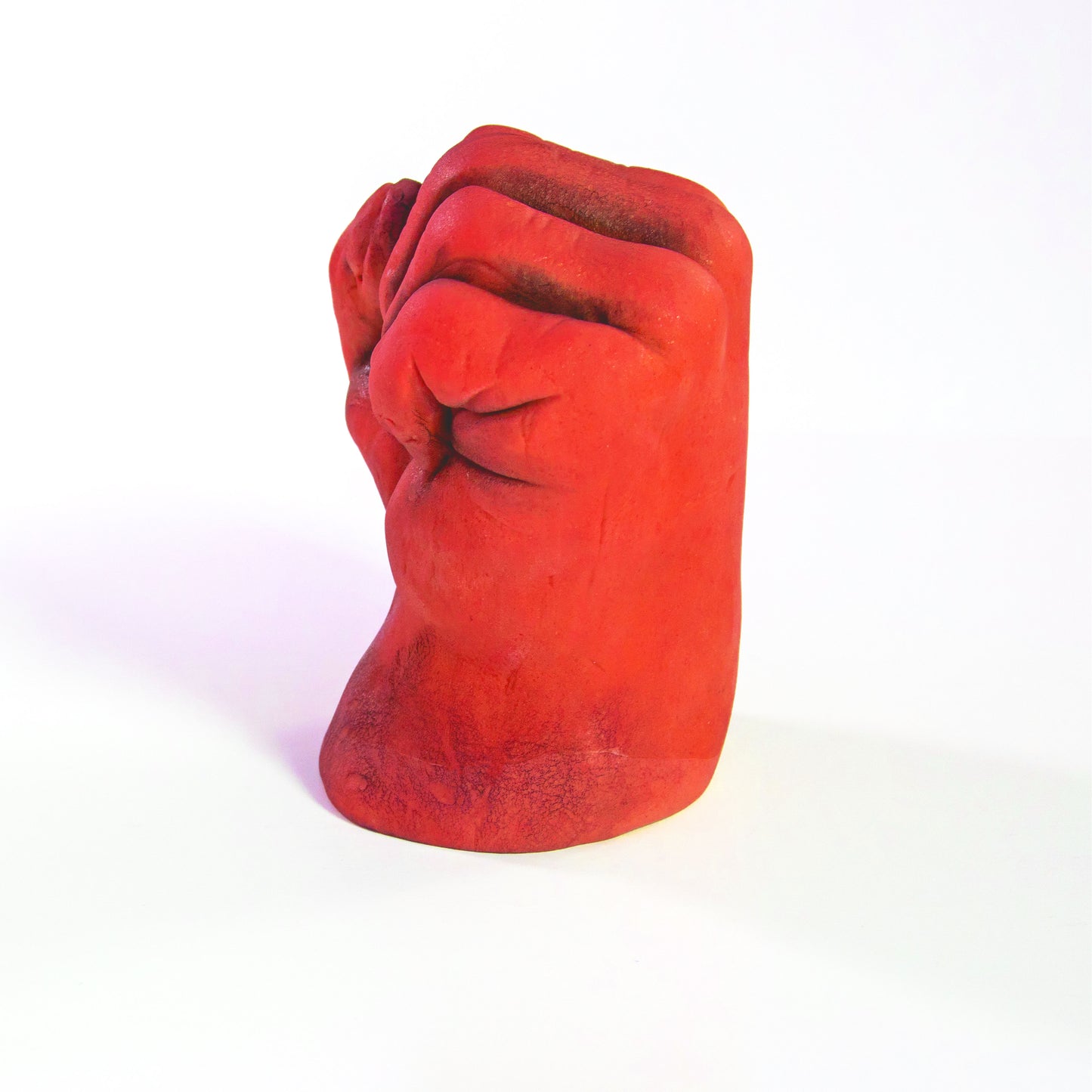 Edible Fondant Red Fist Cake Topper