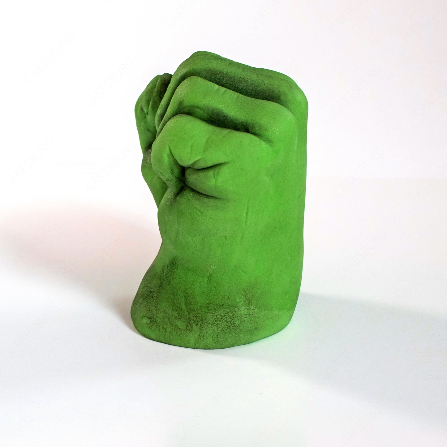 Edible Fondant Green Fist Cake Topper