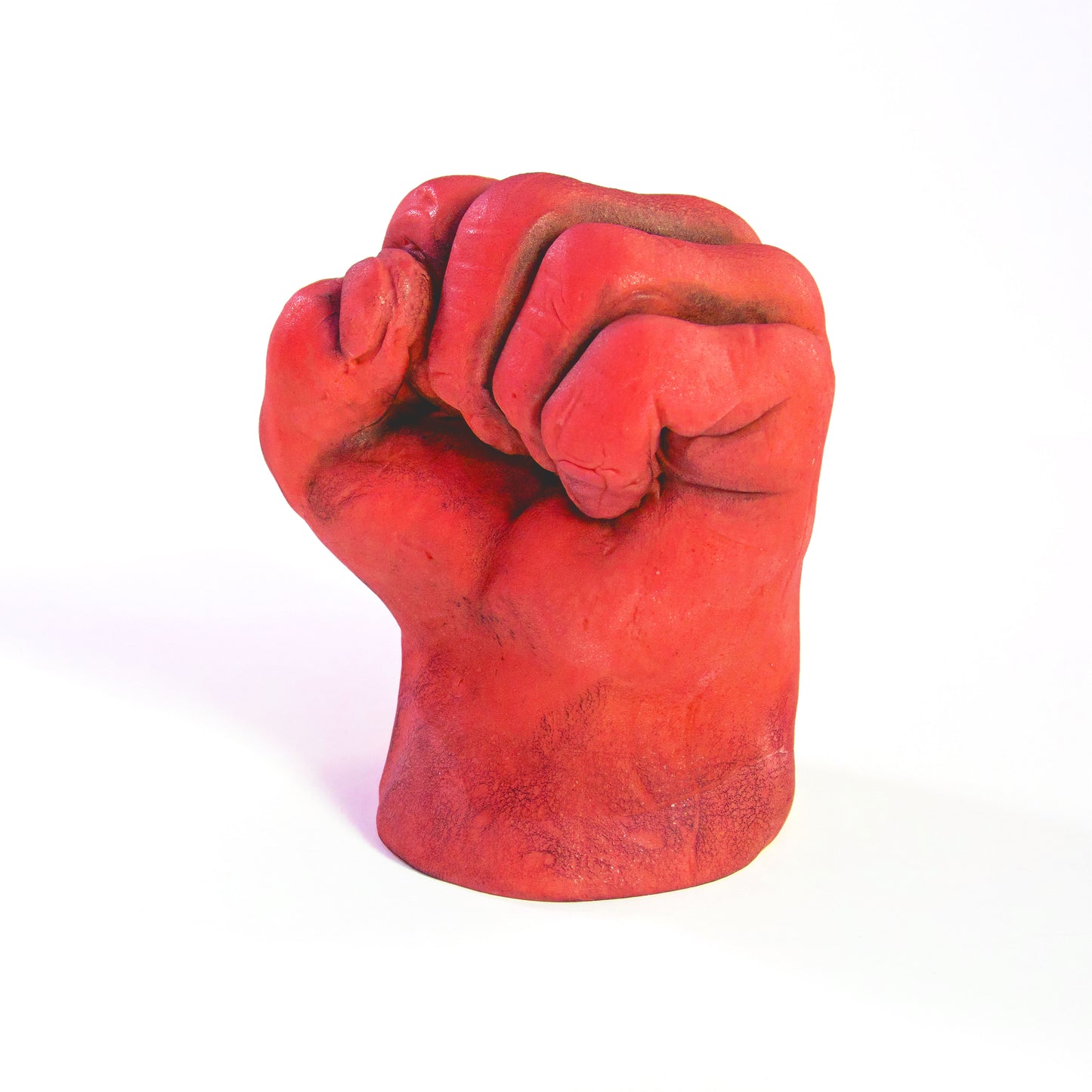 Edible Fondant Red Fist Cake Topper