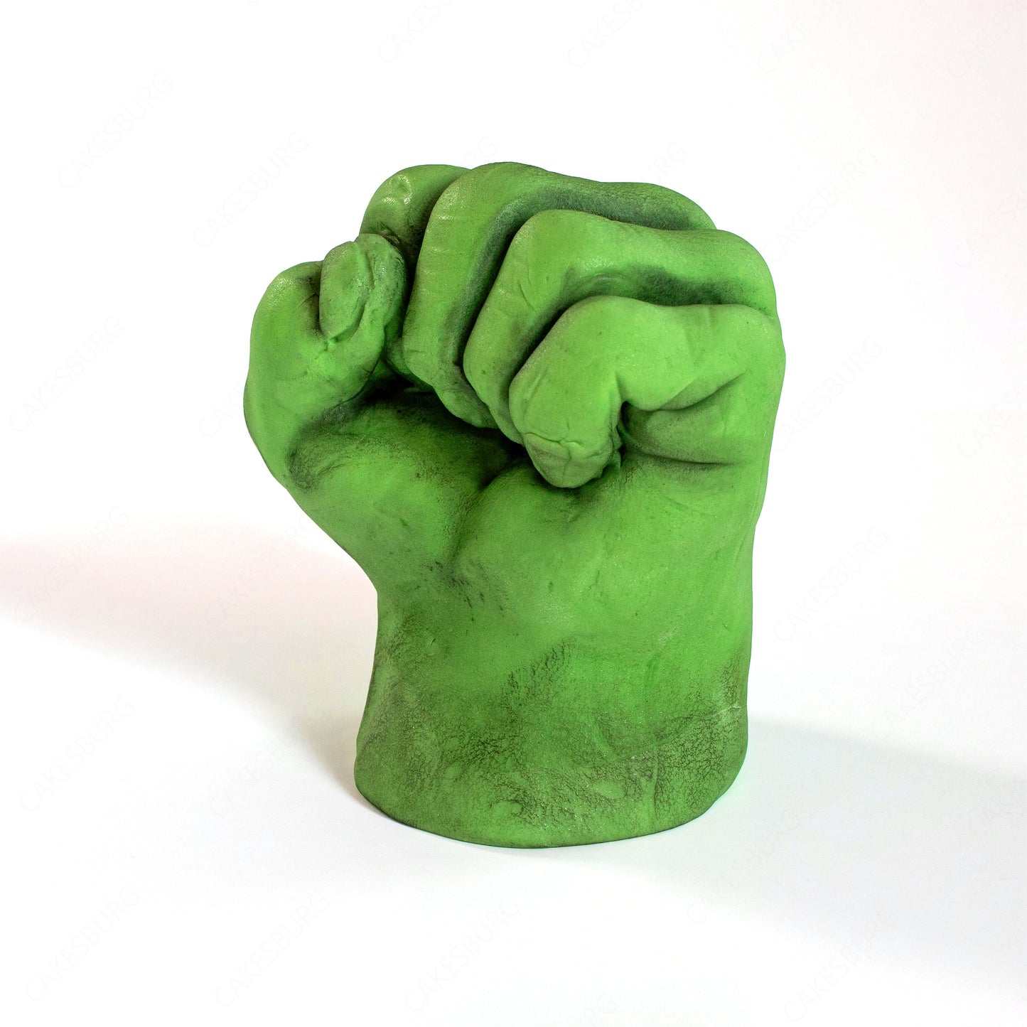 Edible Fondant Green Fist Cake Topper