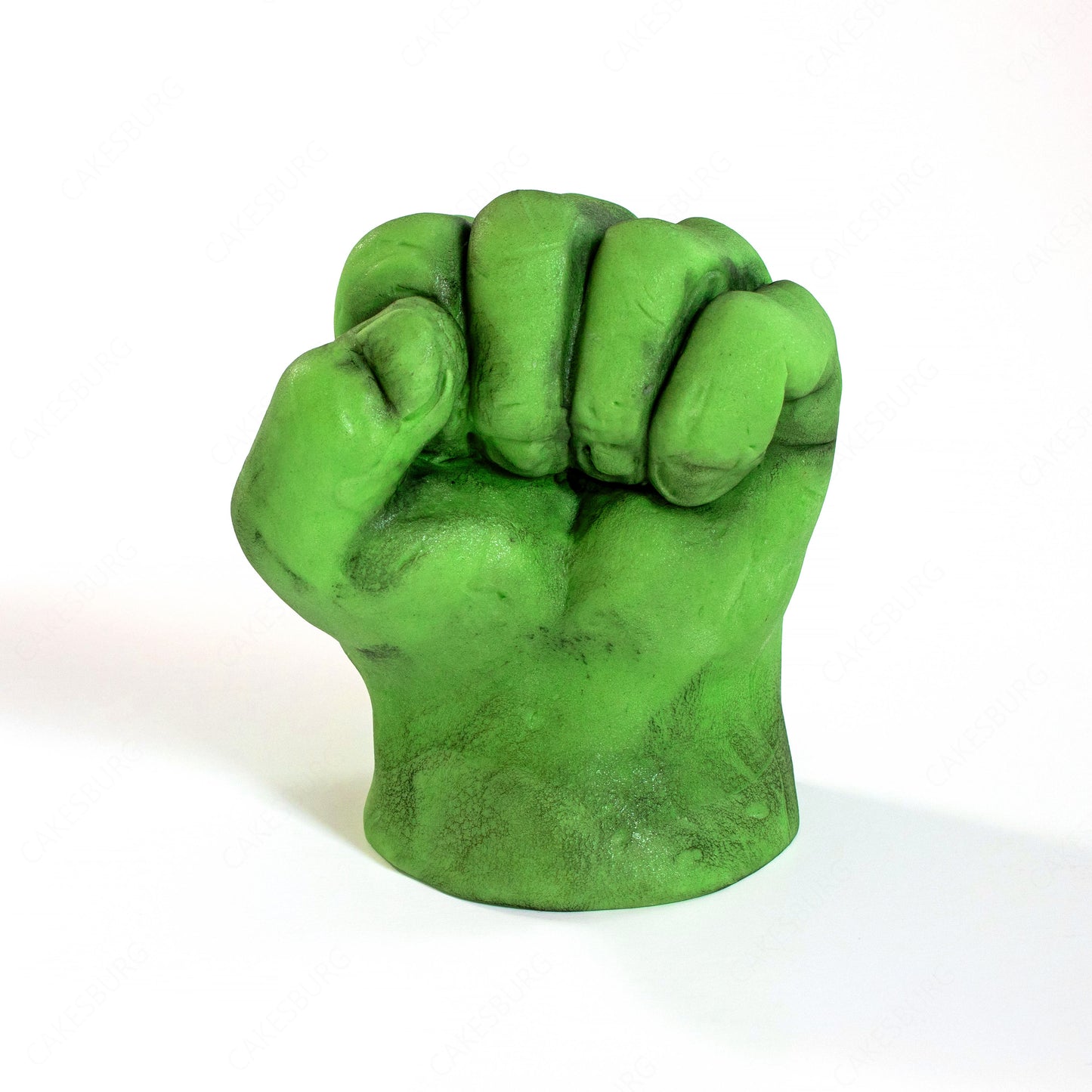 Edible Fondant Green Fist Cake Topper