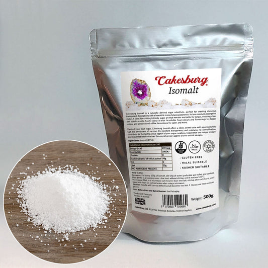 Isomalt vs. Regular Sugar: The Secret Ingredient for Crystal-Clear Cake Decorations