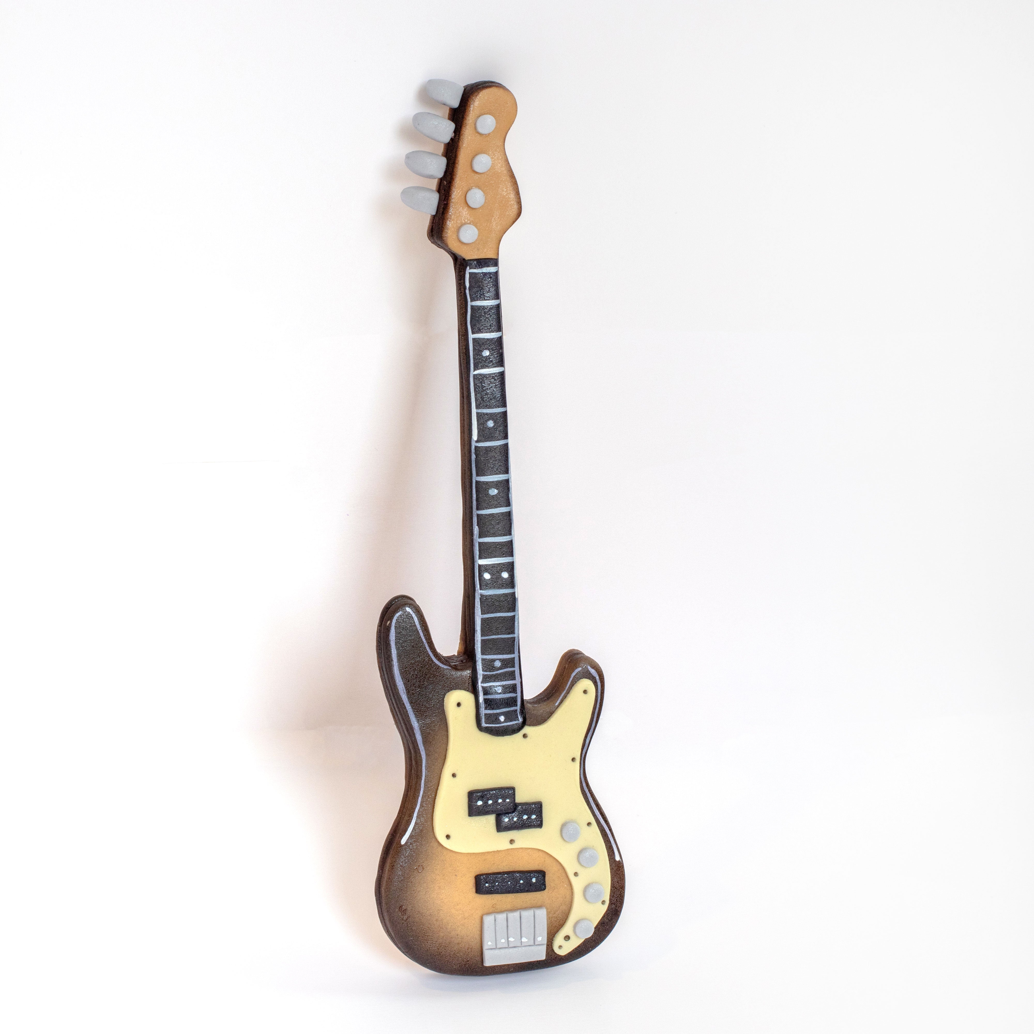 Edible Fondant Bass Guitar and Amp Cake Topper