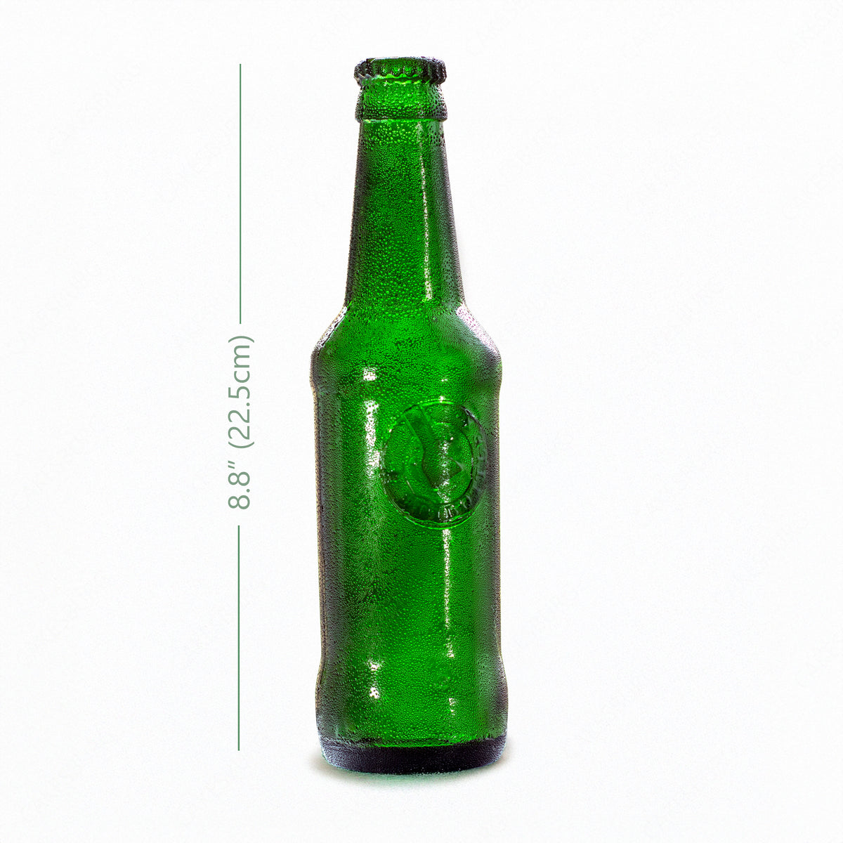 Full-Size Edible Beer Bottle Cake Topper – Brown or Green