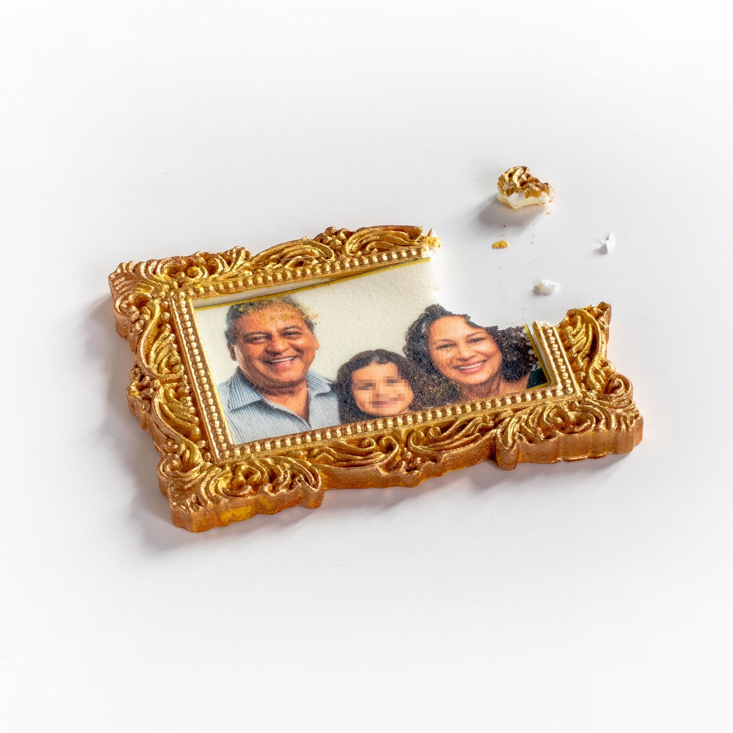 Personalized Edible Photo Frame Cake Topper
