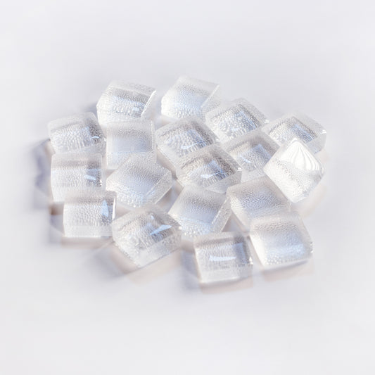 Edible Sugar Isomalt Ice Cubes (18Pcs)