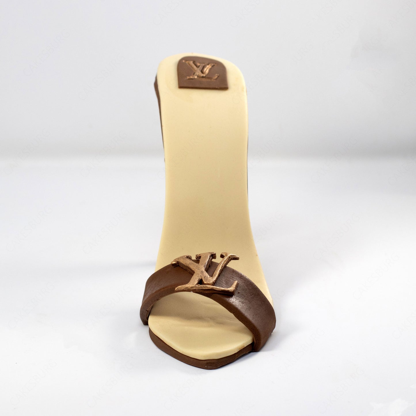 Edible Large Sugar Fondant Luxury-Inspired High Heel Shoe Cake Topper